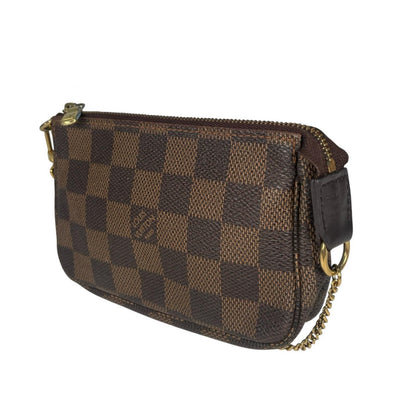 Louis Vuitton Accessoires Pouch Damier Canvas Brown — view 2