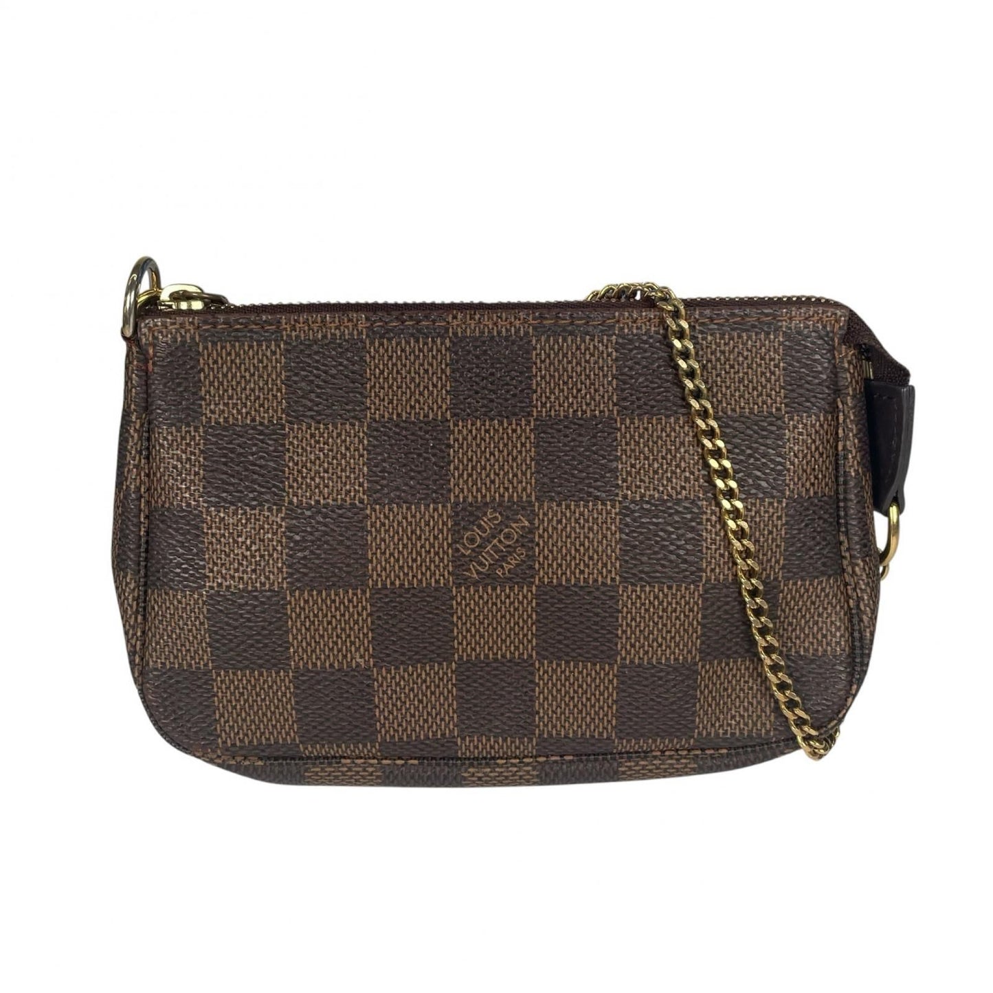 Louis Vuitton Accessoires Pouch Damier Canvas Brown