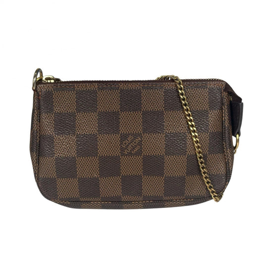 Louis Vuitton Accessoires Pouch Damier Canvas Brown