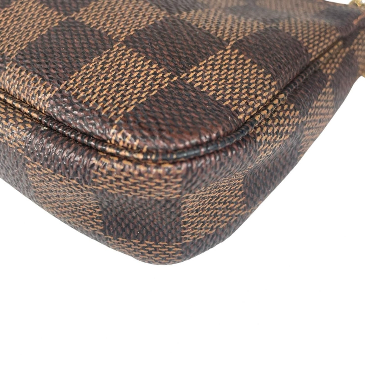 Louis Vuitton Accessoires Pouch Damier Canvas Brown — view 8
