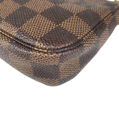 Louis Vuitton Accessoires Pouch Damier Canvas Brown — view 8