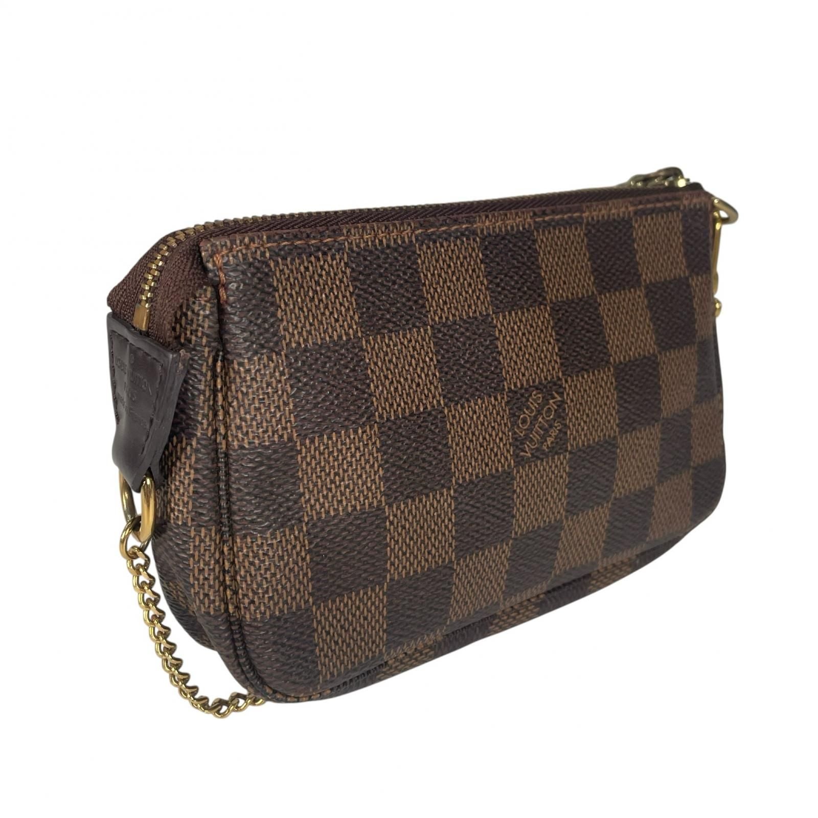 Louis Vuitton Accessoires Pouch Damier Canvas Brown — view 3