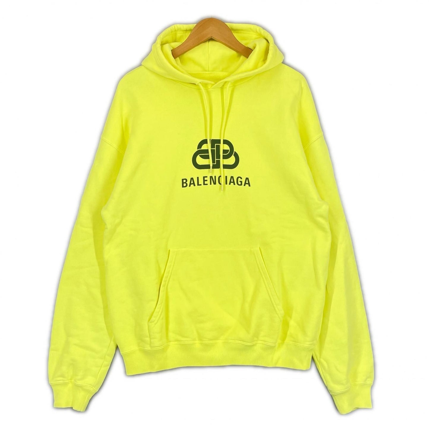 Balenciaga Spring Summer SS Hoodie Cotton Yellow