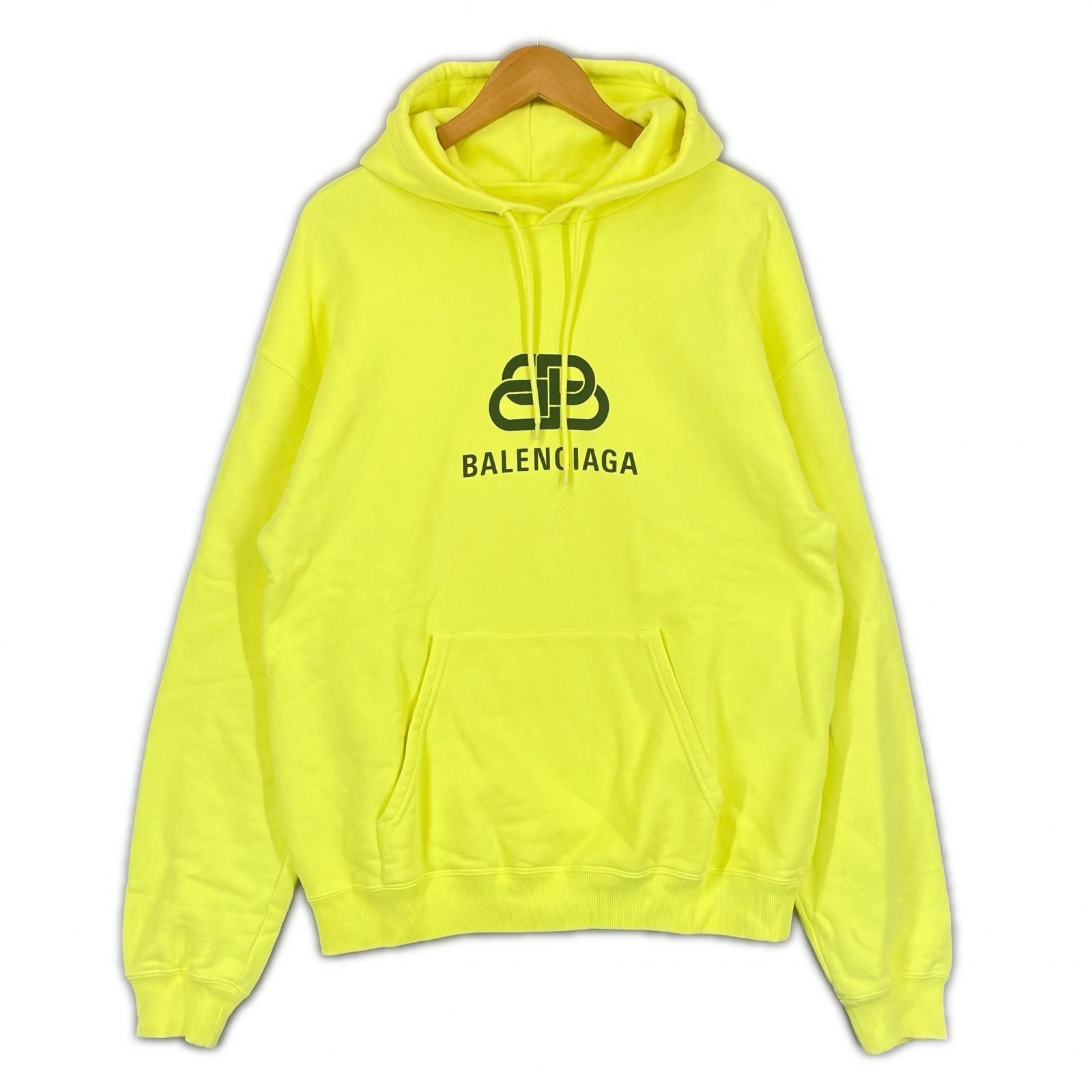 Balenciaga Spring Summer SS Hoodie Cotton Yellow