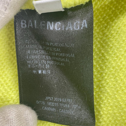 Balenciaga Spring Summer SS Hoodie Cotton Yellow — view 7