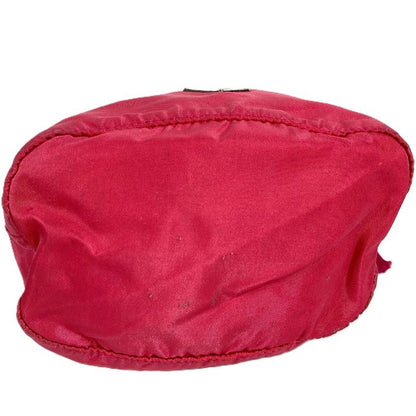 Prada Pouch Triangle Logo Nylon Pink