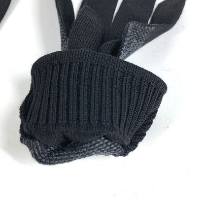 Louis Vuitton Gloves Gon Petit Damier Wool Black