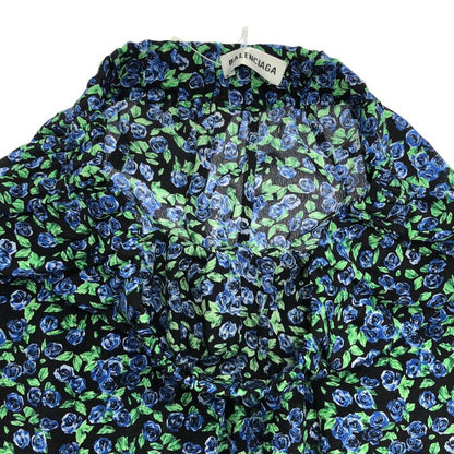 Balenciaga Flower Silk Pants Mix 34