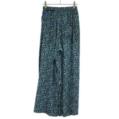 Balenciaga Flower Silk Pants Mix 34