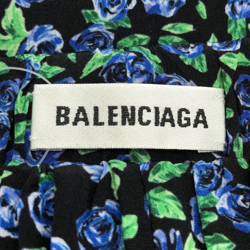 Balenciaga Flower Silk Pants Mix 34