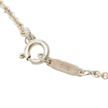 Tiffany & Co Double Cross Pendant Necklace Silver