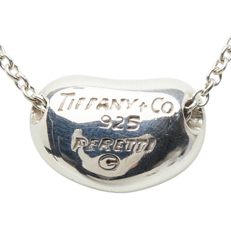 Tiffany & Co Bean Necklace Silver