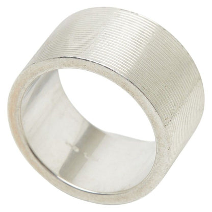 Gucci Logo Ring Silver