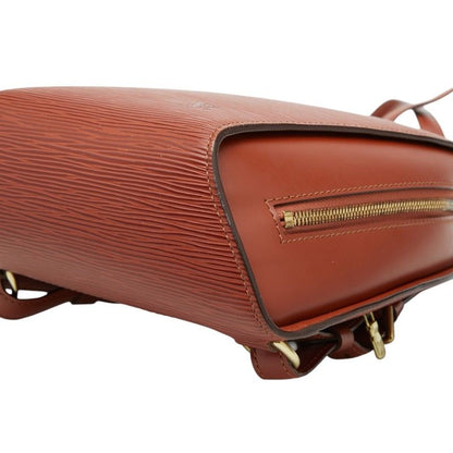 Louis Vuitton Epi Mabillon Backpack Kenya Brown Leather