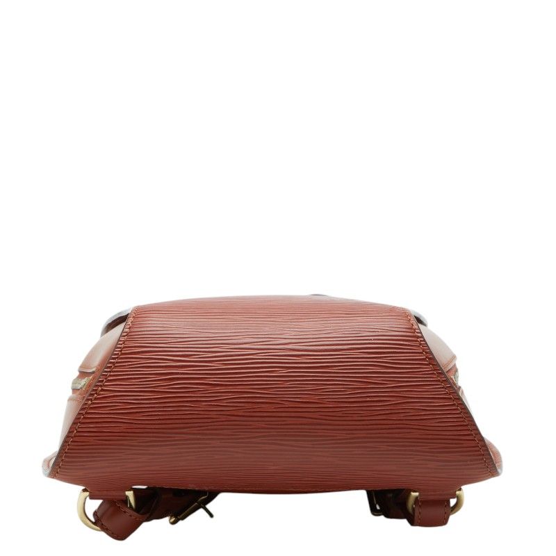 Louis Vuitton Epi Mabillon Backpack Kenya Brown Leather