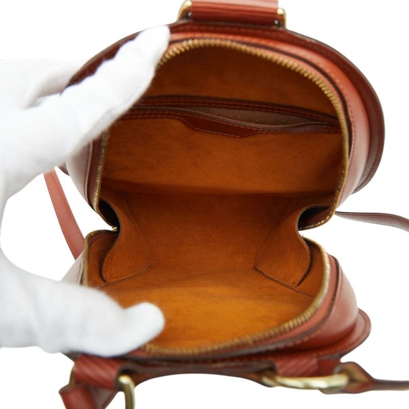 Louis Vuitton Epi Mabillon Backpack Kenya Brown Leather