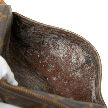 Louis Vuitton Monogram Jeune Fille MM Crossbody Shoulder Bag Brown Leather