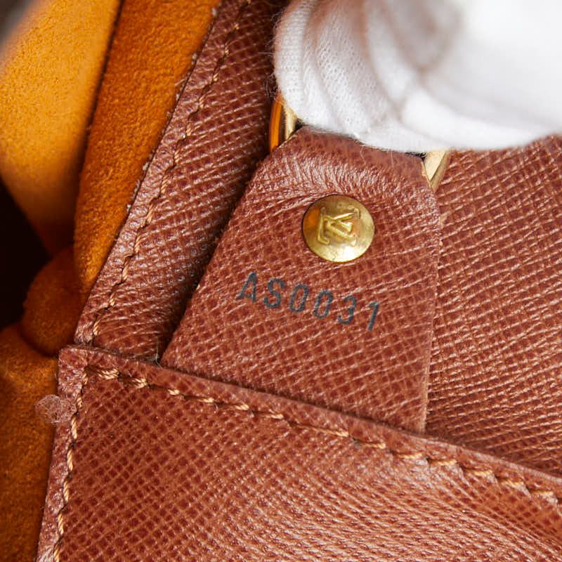 Louis Vuitton Monogram Musette Crossbody Shoulder Bag Brown Leather