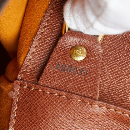 Louis Vuitton Monogram Musette Crossbody Shoulder Bag Brown Leather