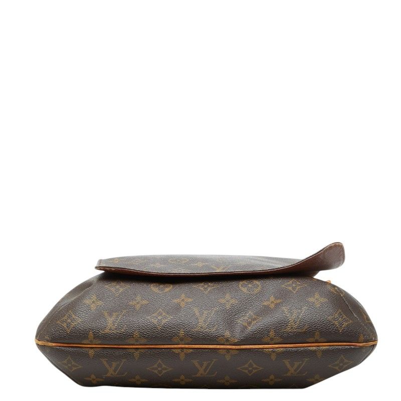 Louis Vuitton Monogram Musette Crossbody Shoulder Bag Brown Leather