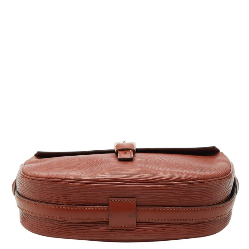 Louis Vuitton Epi Jeune Fille Crossbody Shoulder Bag Brown Leather