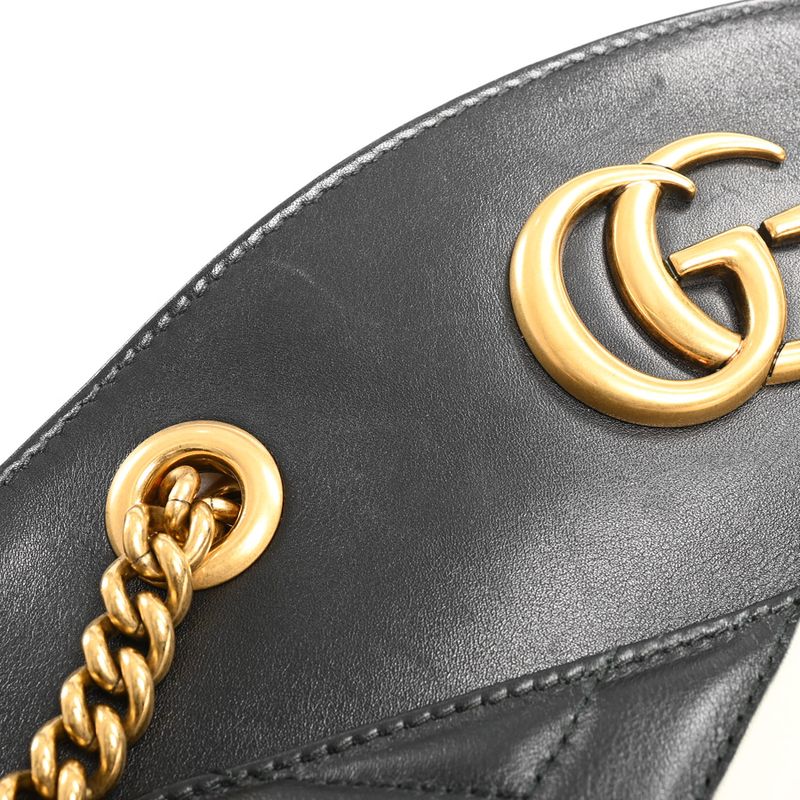 Gucci Shoulder Bag GG Marmont Chain