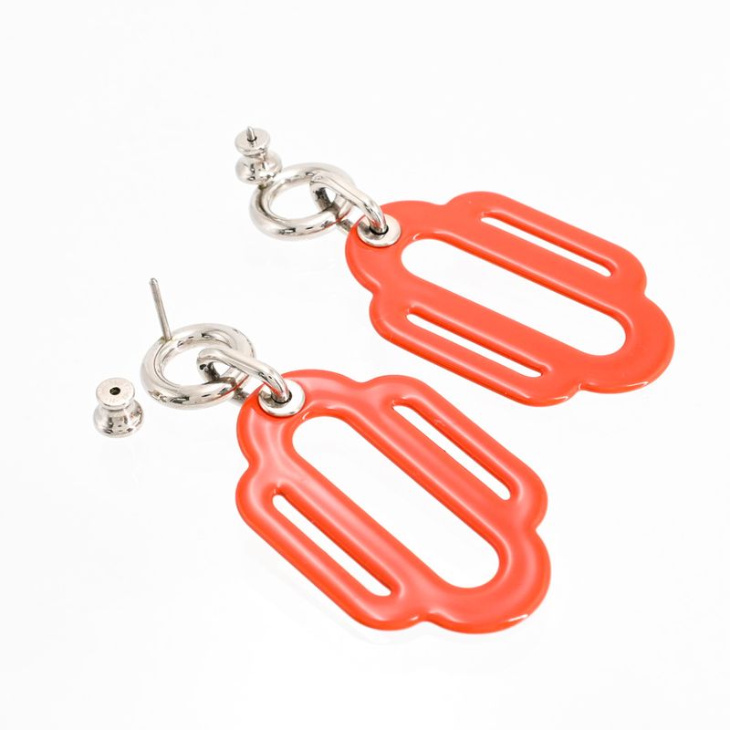 Hermes Earrings Attrage Blue