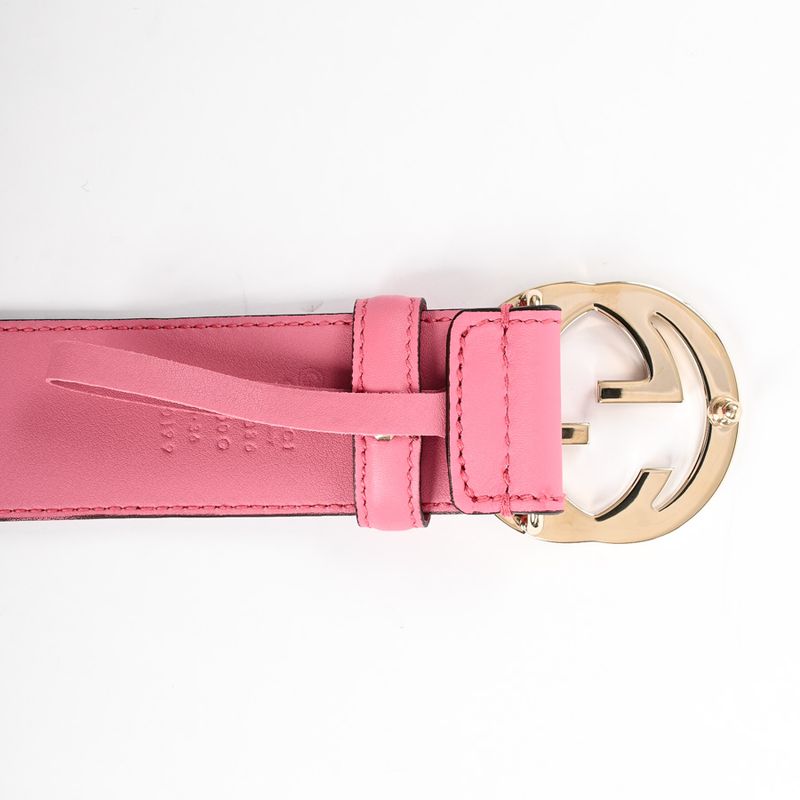 Gucci Belt Interlocking Belts Pink