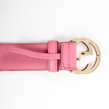 Gucci Belt Interlocking Belts Pink