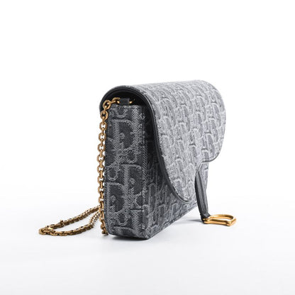 Dior Shoulder Bag Saddle Chain Pouch