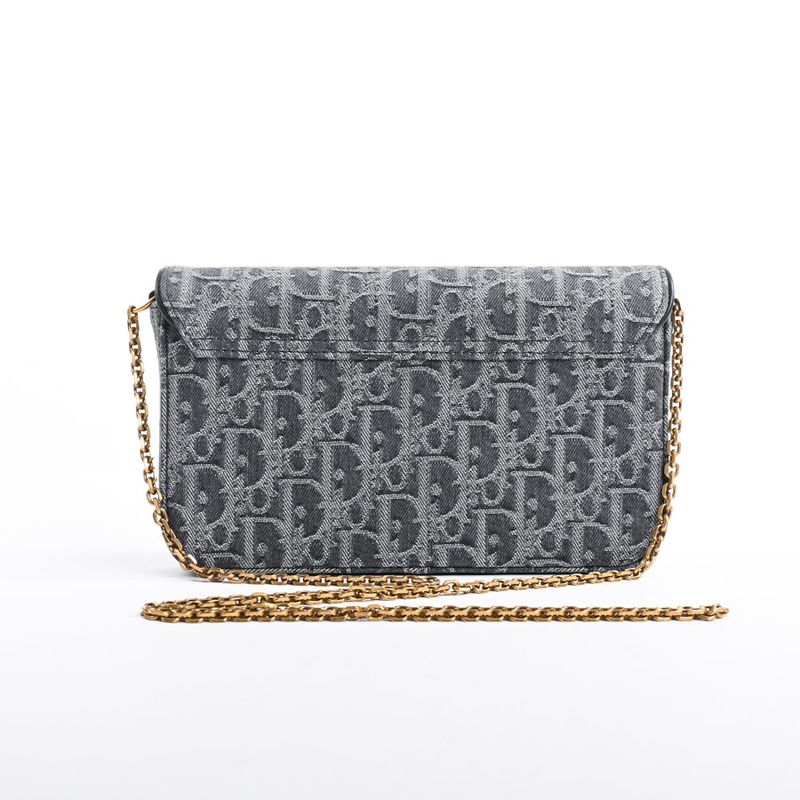 Dior Shoulder Bag Saddle Chain Pouch