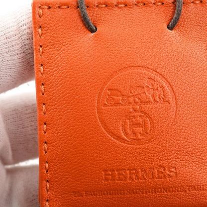 Hermes Charm Sac Orange Keychain