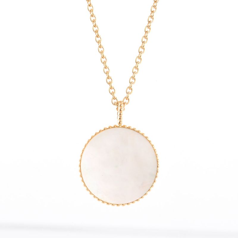 Dior Necklace Rose Des Vents Medallion