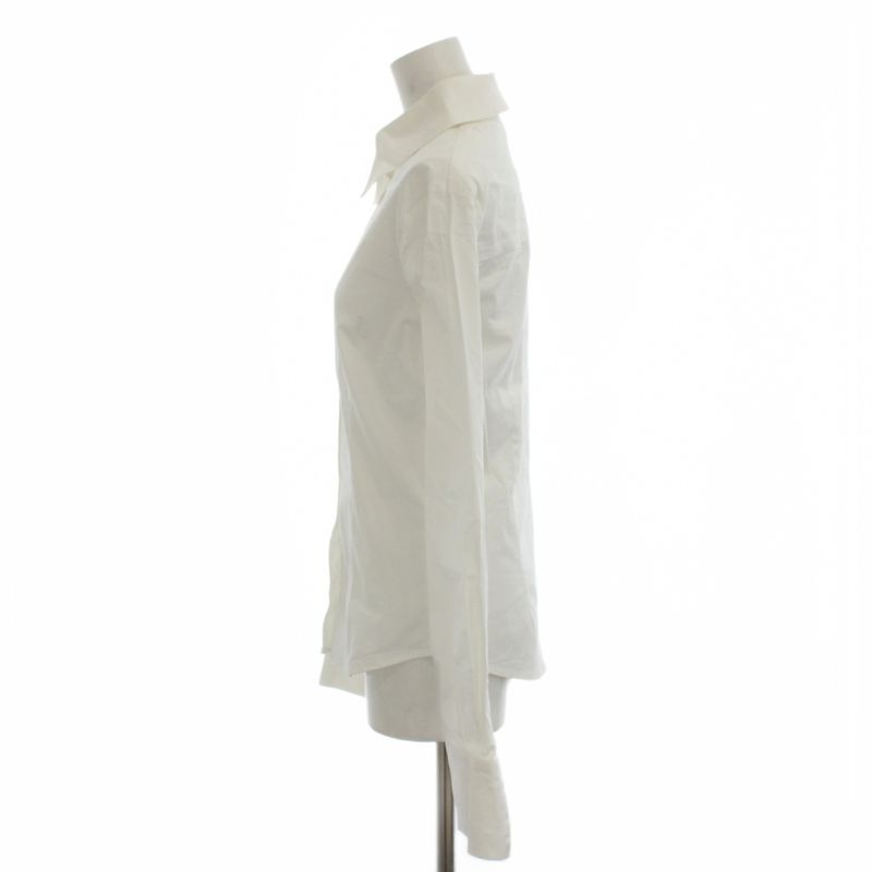 Dolce & Gabbana D&G Shirt Blouse S White with Collar Long Sleeve
