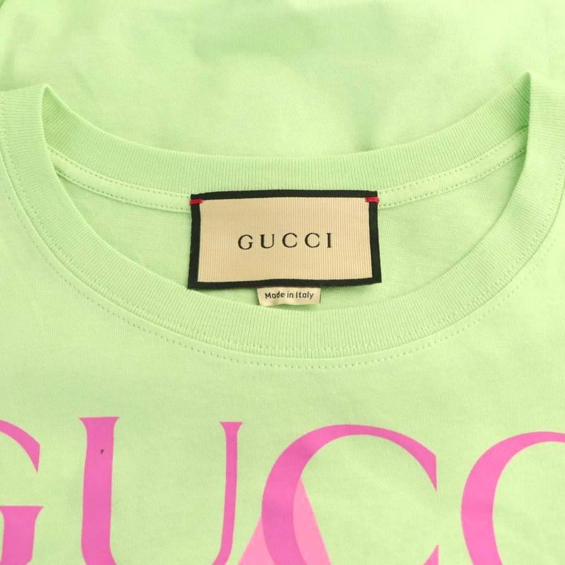 Gucci Bananya Print T-Shirt XS Green CX