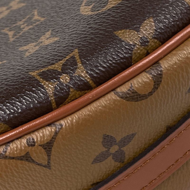 Louis Vuitton Loop Hobo 2-Way Shoulder Bag Monogram Brown