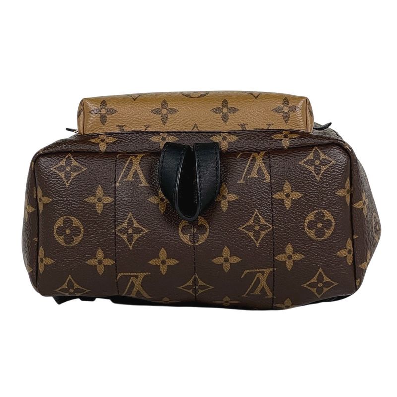 Louis Vuitton Palm Spring Backpack PM Monogram Reverse Brown