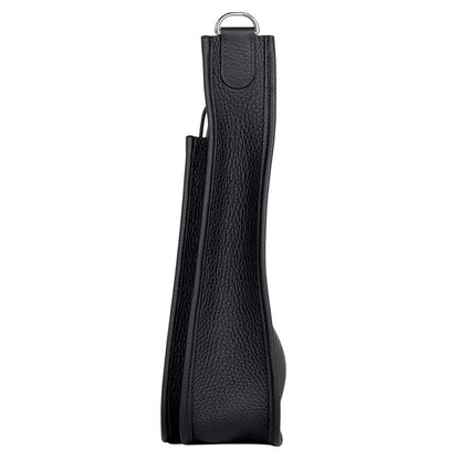 Hermes Evelyne 3 PM Perforated Hlogo Dark Navy Black Shoulder Bag Taurillon