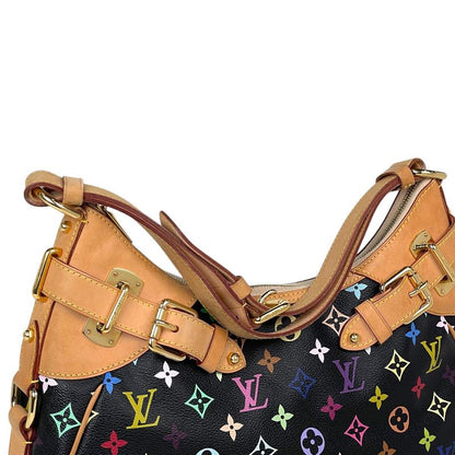 Louis Vuitton Greta Shoulder Bag Monogram Multicolor Noir Black