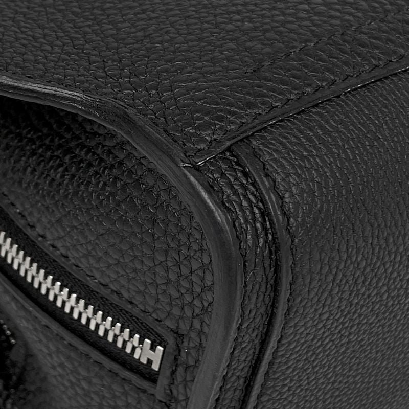 Hermes City 27 Backpack Togo Black