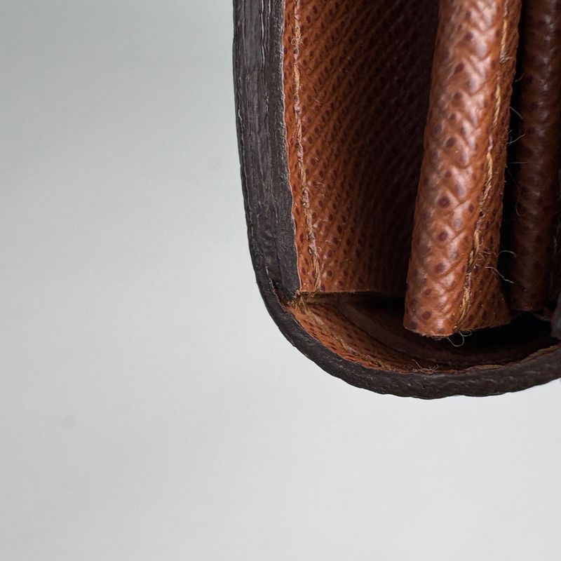 Louis Vuitton Portefeuille Tresor Bifold Wallet Monogram Brown