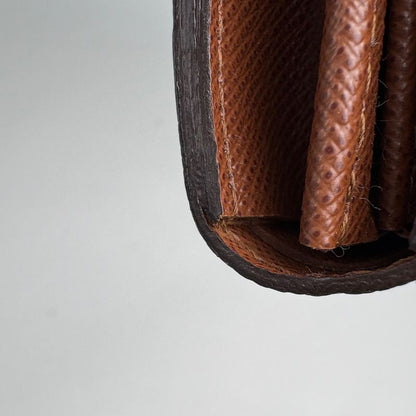 Louis Vuitton Portefeuille Tresor Bifold Wallet Monogram Brown