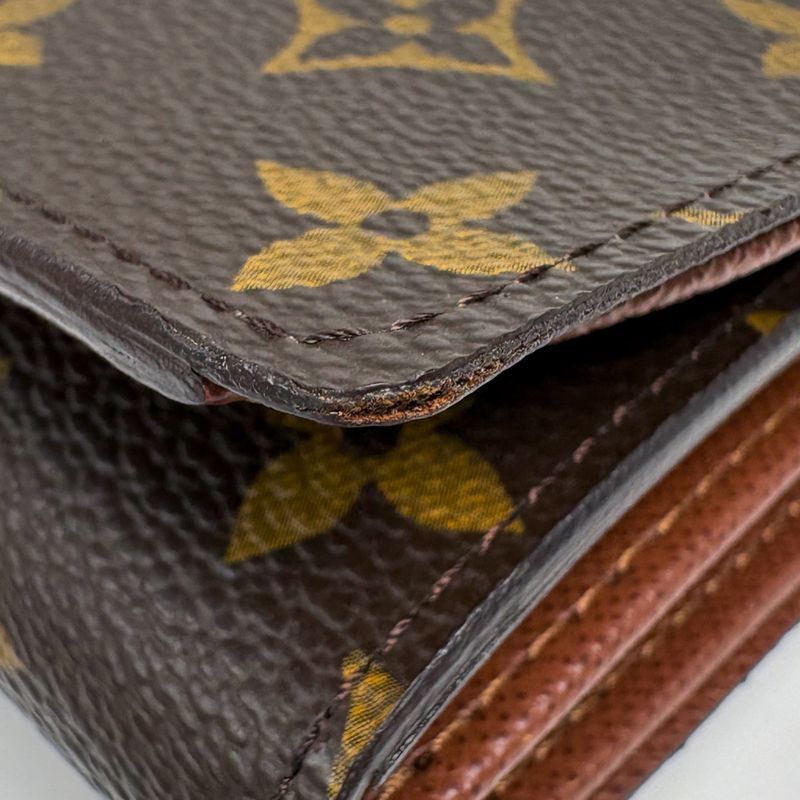 Louis Vuitton Portefeuille Tresor Bifold Wallet Monogram Brown