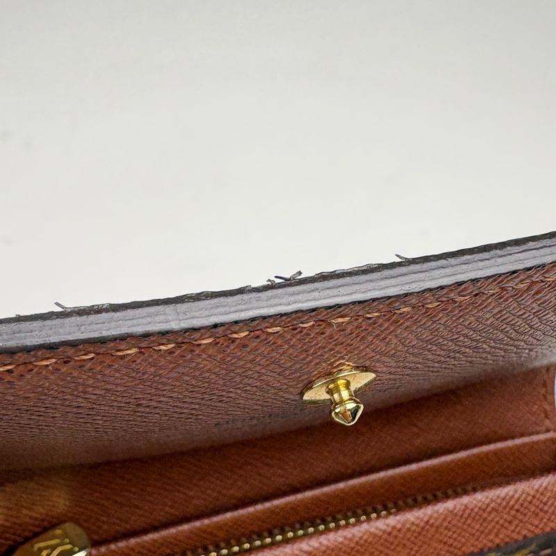 Louis Vuitton Portefeuille Tresor Bifold Wallet Monogram Brown
