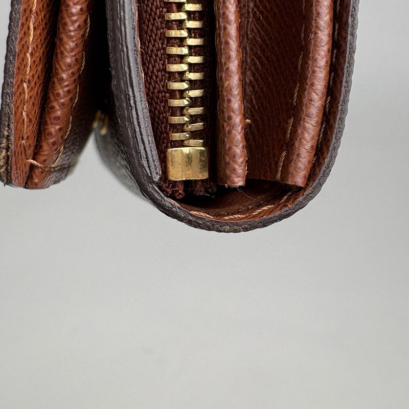 Louis Vuitton Portefeuille Tresor Bifold Wallet Monogram Brown