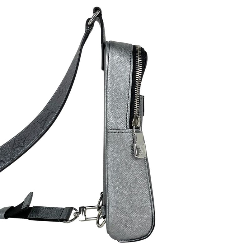 Louis Vuitton Outdoor Sling Bag Taigarama Silver