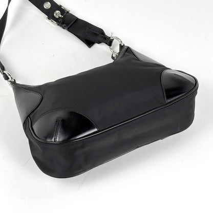 Prada Shoulder Bag Nylon Nero