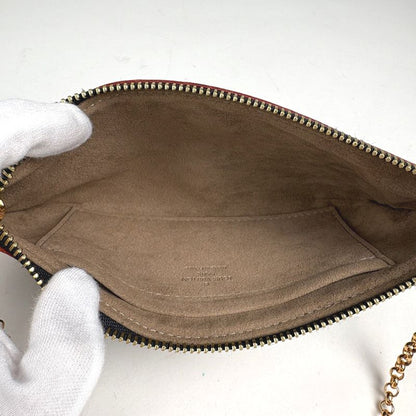 Louis Vuitton Pochette Mirror MM Pouch Monogram Multicolor Noir Black