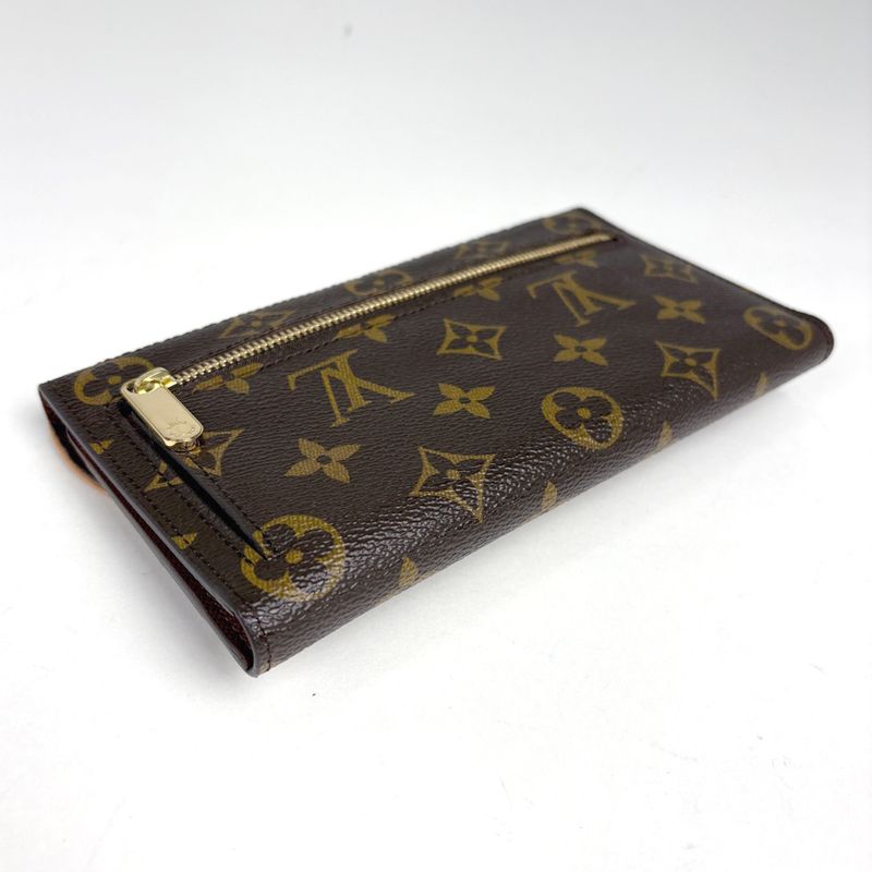 Louis Vuitton Portefeuille Eugenie Wallet Monogram Brown
