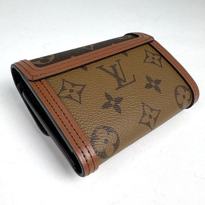Louis Vuitton Portefeuille Dauphine Compact Trifold Wallet Monogram Reverse